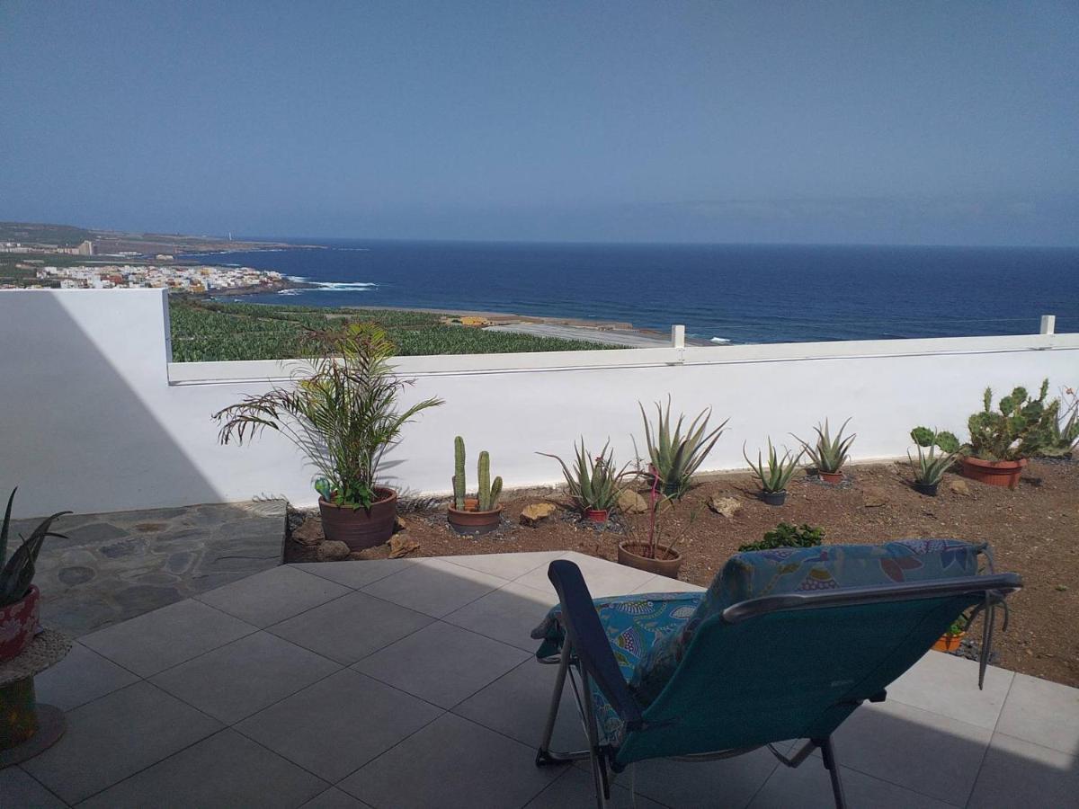 Las Pardelas, Ferienhaus Mit Meer-, Kuesten- Und Bergblick Im Gruenen Norden Teneriffas Las Cruces  Exterior photo